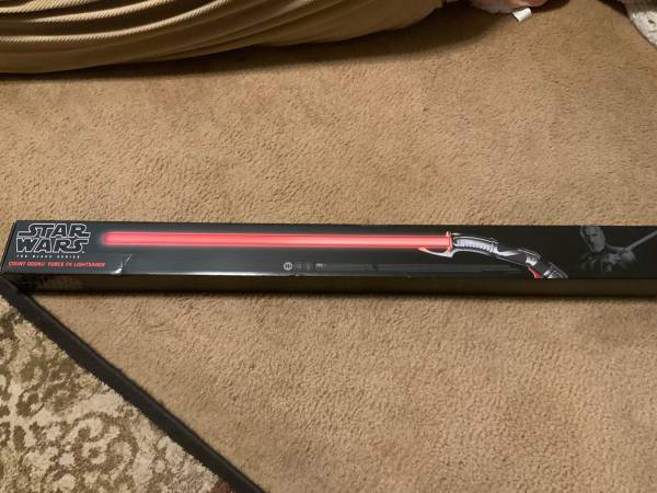 Star Wars Force FX MIB Count Dooku Lightsaber 1