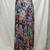 Vintage Work Habit Pleated Purple Floral Midi Skirt - Women's 12-14 M 7 thumbnail