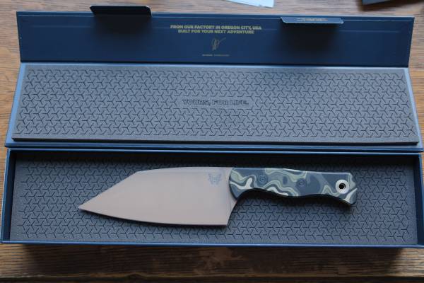 Benchmade Station Knife Custom 4010FE-2502 - NEW 1