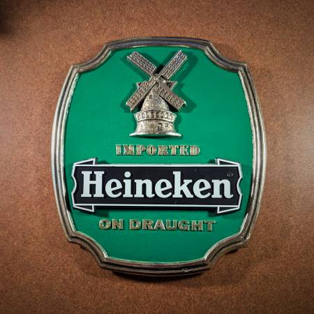 Heineken On Draught Sign 1