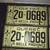06 PLAQUES IMMATRICULATION ANCIENNES 1971-1972 3 thumbnail