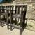 Patio outdoor barstool size wooden chairs 2 thumbnail