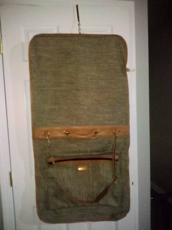 5Th Avenue Tweed Hanging Garment Bag 1