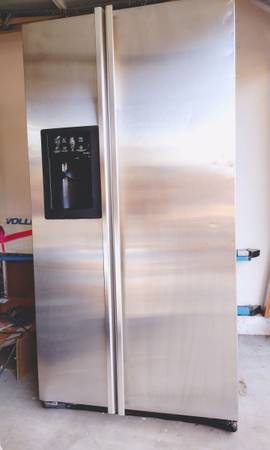 GE Artica Profile Side by Side Stainless Steel Refrigerator 1
