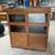 Antique Oak Barrister Bookcase Style Macey Store Counter 1 thumbnail