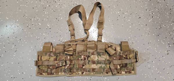 USGI-OCP/Multicam-TAP Panel-Tactical Assault Chest Rig-MOLLE 1