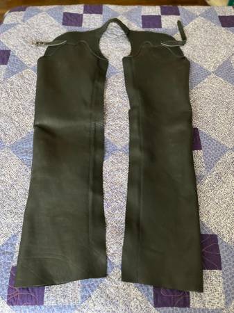 Leather Chaps and Vest 1