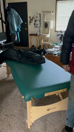 Perfect working order portable massage table w/ bag case 1