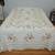 Cottage Style Vintage Chenille Bedspread Florals. Queen Size. 103"x 12 9 thumbnail