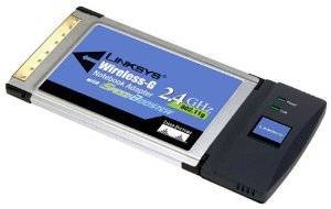 Linksys PCMCIA Wireless G Card 1