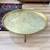 Vintage Mid Century Large Moroccan Style Brass Oval Tray Coffee Table 7 thumbnail
