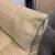 Natural Stripe with Green Trim Armless Outdoor Patio Cushion Chair 2 thumbnail