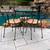 Bistro Patio Table & 2 Chairs; Gorgeous Wrought Iron 3 thumbnail