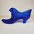 Fenton Glass Shoe Princess Slipper Cobalt Blue Vintage 1 thumbnail