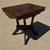 Antique American Carved Walnut Eastlake Parlour Table 1890 End Side Accent Table 1 thumbnail
