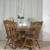 Charming Solid Wood Dining Table & 4 Chairs / Mesa Comedor Madera Soli 3 thumbnail