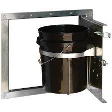 (2) Behlen country galvanized bucket feeder holders 1