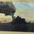 LARGE ANTIQUE HAND PAINTED MILITARY PHOTOGRAPH OF 36th FIGHTER WING 2 thumbnail