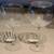 Ribbed balloon wine glasses, Williams Sonoma 3 thumbnail