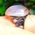 Natural Rose Quartz 20ct, Ruby, Medieval Ring, one of a kind, for love 5 thumbnail