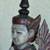 Thai wooden 28" sculpture of a kneeling Teppanom sacred angel guardian 9 thumbnail