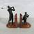 Golfer & Caddie Bronze Tone Epoxy/Resin Cast Vintage Bookends 1 thumbnail