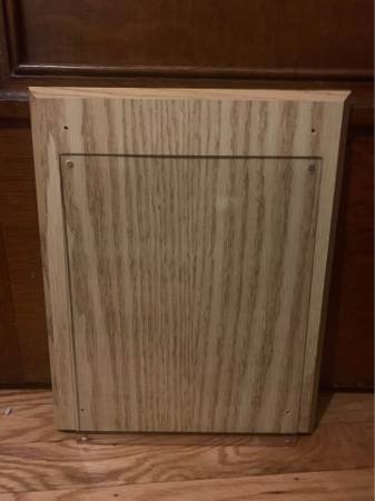 Light Oak Solid Wood Plaque 10.5 in W x 13 in H with 8.5 in W x 11 in 1