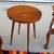 Mid Century Modern MCM Scandinavian style Walnut Side Table 5 thumbnail