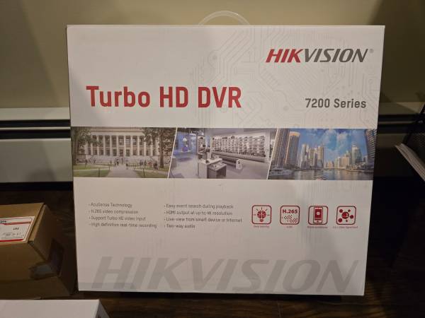 Hikvision Security Camera System 1
