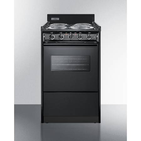 New Summit 20" Electric Coil Stove with Warranty 1