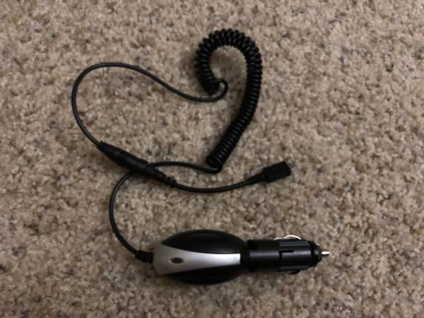 Phone Mobile Device Car Charger with Micro-USB Cable, Black 1