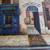 French Storefront / Arched Gateway Street Scene - Vintage Original Oil 2 thumbnail