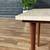 Mid-Century Modern Square Side Table w/ Travertine Marble Stone,c.1960 8 thumbnail