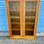 Vtg Custom MCM Glass Door Cabinet w/ Key 1 thumbnail