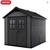 KETER 759 NEWTON 7.5' WIDE X 9' DEEP GREY STORAGE SHED - NEW IN BOXES 1 thumbnail