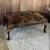 52x39 Geunine Cow Hide Brindle Bench/ Coffee Table / Ottoman Large 1 thumbnail