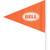Bell Sports / Cycle Products 1006657 6' Bike Safety Flag 2 thumbnail