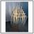 Arteriors Tilda White Chandelier, Small 3 thumbnail