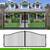 Entrances Gates Driveway Gates Bi-Swing 12ft 14ft 16ft 20ft 10 thumbnail