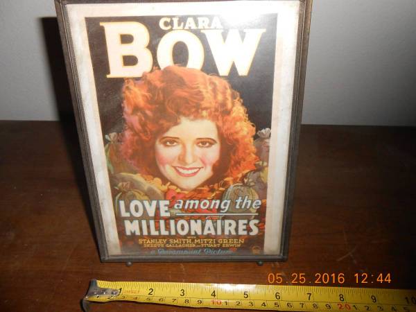 Small framed,,CLARA BOW 1