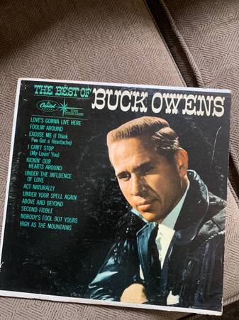 BUCK OWENS-THE BEST OF BUCK OWENS RECORD ALBUM VINYL-CAPITOL RECORDS 1