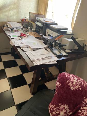 A big wooden table 1