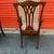 Antique federal style fiddle back dining chairs . Set of 4 22 thumbnail