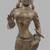 Vintage Bronze Statue Of Hindu Goddess Parvati with Parrot Beauty Love 5 thumbnail