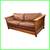 Stickley Furniture Fayetteville Oak + Leather Sleeper Sofa 1 thumbnail