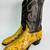 Vintage Adam’s Boot Co. Men’s Size 13 D Cowboy Boots Snakeskin Python 8 thumbnail