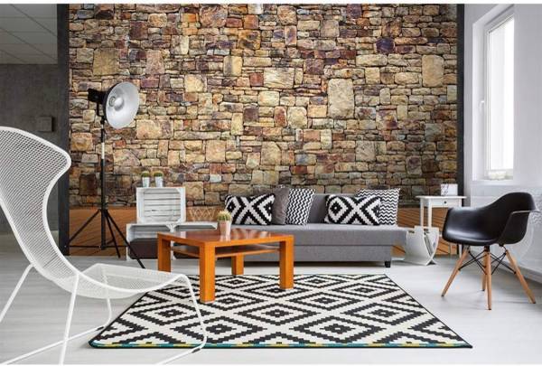 New Rock Wall Mural Wallpaper 8x12 1