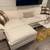 Cream Sectional Sofa + Movable Ottoman – Modular Design 3 thumbnail