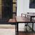 rustic brown and black  computer desk 5 thumbnail
