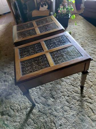 70's  End tables 1